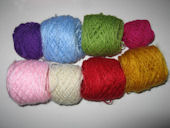 project packs of yarns for 2 mm and 1.75 mm needles.